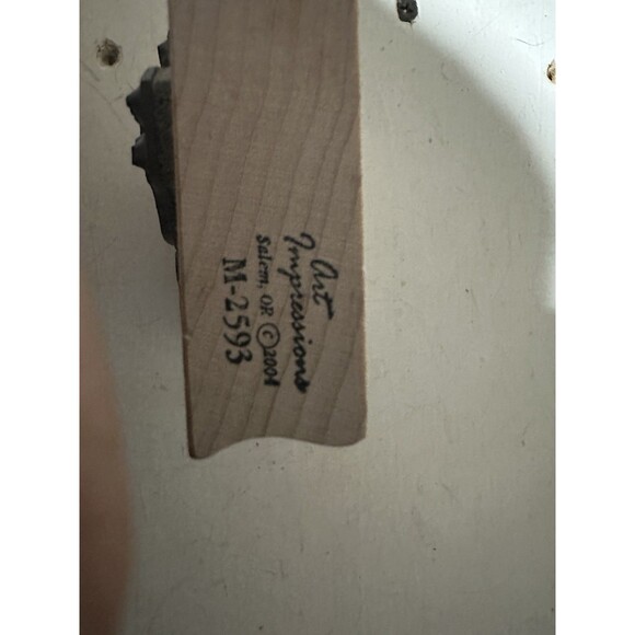 Great Impressions Rubber Stamp FruitJournal Scrapbook Cardmaking - Picture 3 of 3